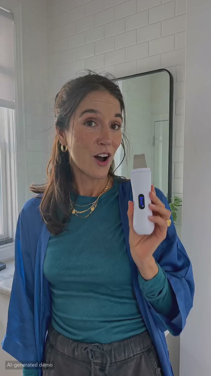 Skinova Ultrasonic Skin Spatula video